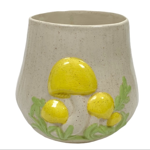 Other - Vintage Mushroom Ceramic Vase